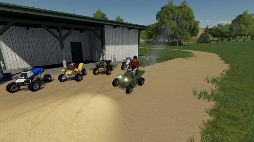 YAMAHA BANSHEE ATV V1.0 - FS19 mod - FS19.net