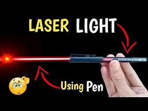 How to make a easy laser light at home | how to make a laser light