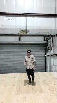 newly constructed modular tall-wall building featuring a load bearing section. By SoFlo Installation