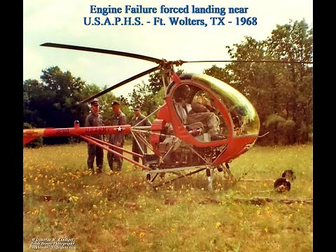 FLIGHT SCHOOL - TH-55 training - U.S. Army Primary Helicopter School at Ft Wolters, TX - July 1968