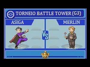 Asiga vs Merlin Match 2 Torneio Pokemon Emerald Linkboy