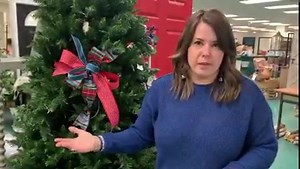 How-To put CHRISTMAS RIBBON IN YOUR TREE Tutorial!! Probably our most asked questions during the holiday season, Anna shows you how and let’s you know the quantities you need!! | Dee's