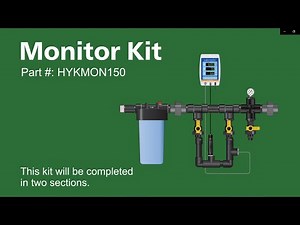 1 1/2" Dosatron Nutrient Delivery System Monitor Kit Installation Video