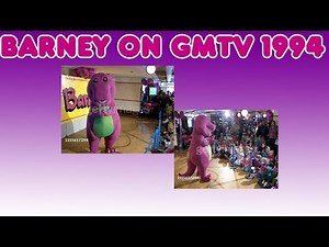 Barney on GMTV-1994