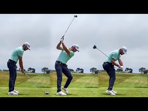 MATTHEW WOLFF GOLF SWING 2022 - IRON & DRIVER - SLOW MOTION HD