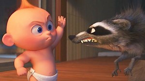 21M views · 10K reactions | Jack-Jack looking at the raccoon, then back at the tv, then at the raccoon is perhaps the most adorable thing I’ve ever seen. | Animation Universe | Facebook