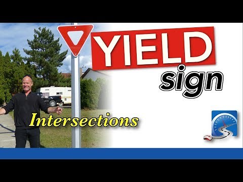 How to YIELD at Conventional Intersections to Pass Your Road Test