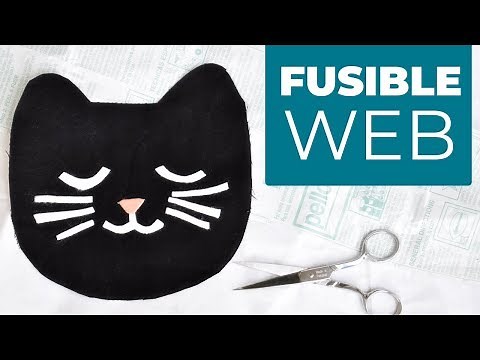 How to use fusible web for felt applique