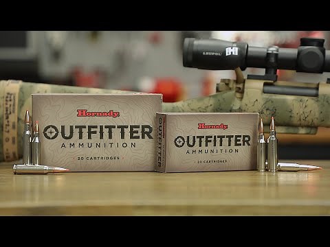 Hornady® Outfitter™ Ammunition In-depth Overview