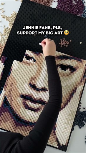 Pls, support me 🥺🙏🏻 ‪@mozabrick_world‬ #mozabrick #jeannie #blackpink