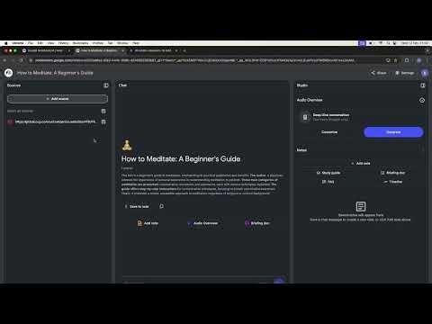 How do I add a link or PDF as a source in GOOGLE NotebookLM?