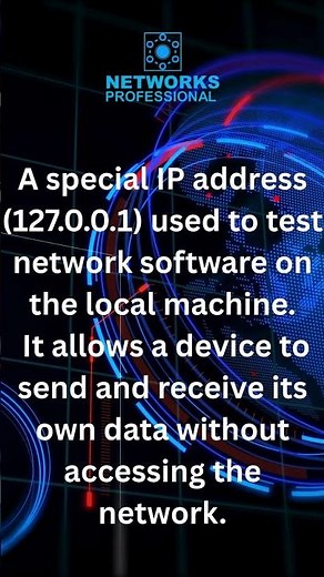 What is a Loopback Address? | Simple Networking Explanation