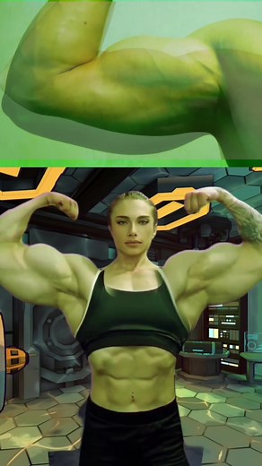Female Muscle Growth and She Hulk Transformation Videos