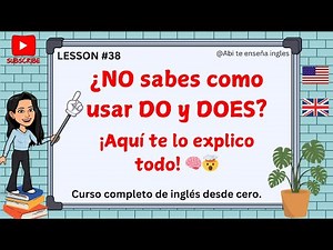 🗣️DO vs DOES – LA EXPLICACIÓN MÁS FÁCIL Y CLARA EN INGLÉS #inglesfacil