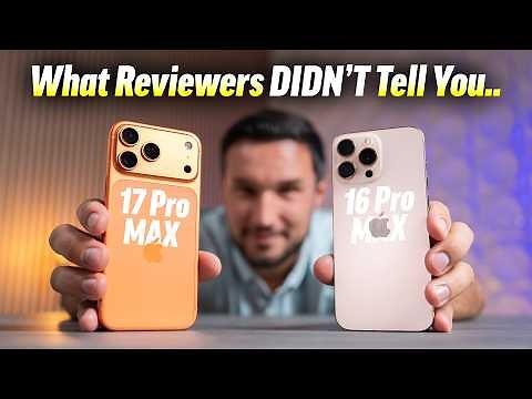 iPhone 17 Pro Max vs 16 Pro Max - ULTIMATE Comparison!