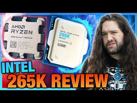 Intel Core Ultra 7 265K CPU Review & Benchmarks vs. 285K, 245K, 7800X3D, 7900X, & More