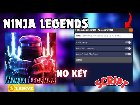 NEW NINJA LEGENDS AUTO FARM SCRIPT! (INFINITE COINS!)