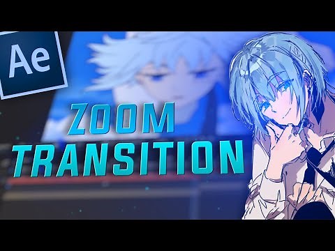 Smooth Zoom Transitions - After Effects AMV Tutorial