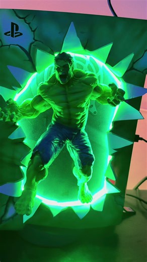 Custom PS5 Controller Inspired by The Hulk