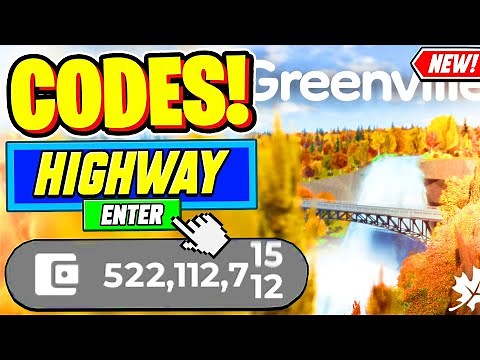 ⚠️New⚠️ ALL WORKING HIGHWAY UPDATE CODES For Greenville 2025 - Roblox Greenville Codes 2025