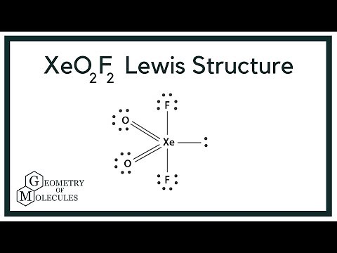 XeO2F2 Lewis Structure | How to Draw The Lewis Structure for XeO2F2 (Xenon Dioxydifluoride)