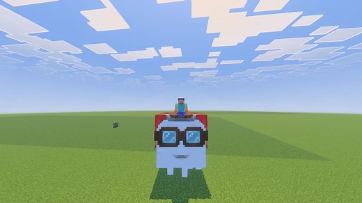 How to make a happy ghast move faster in Minecraft