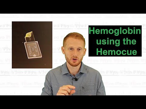 Hemoglobin using the HemoCue