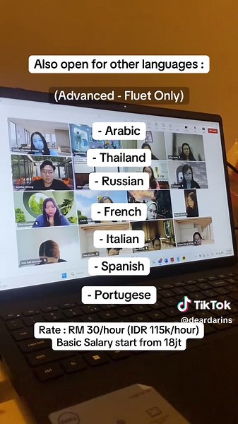 Nih buat yang cari loker remote! Open untuk bahasa lainnya jg yaa🤩 #loker #remotework