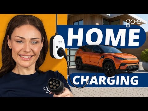 How To Charge an Electric Car at Home? 😏 #goe #evcharging