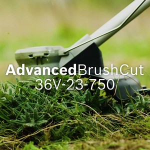 Introducing: The AdvancedBrushCut 36V-23-750 💚 Get the maximum power for your beautiful garden with our new 36V lawn trimmer! 💪🏻🌿 The brushless motor and Syneon technology make trimming long grass, weeds or nettles a breeze. You'll be ready for any gardening job, with optimised power and maximum efficiency. 🔋 | Bosch DIY and Garden