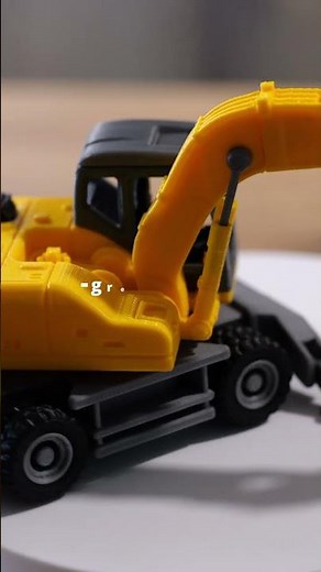 PLA Lite is what you need, and excavators!