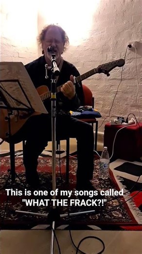 My original song called "what the frack?!" #livemusic #singersongwriter #music #fracked #frackers