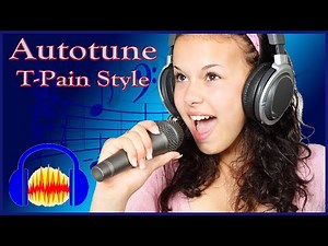 How to Autotune with Audacity 🎙 T-Pain Effect (GSnap)