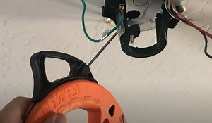 How to Fish Wire Through Ceiling Joists (7 Step - 2 Part Guide)