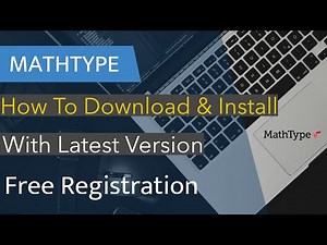 How To Download and Install Mathtype Software with latest version | Complete Registration Setup 2020
