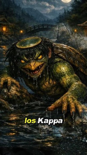 Solo así te salvarás de esta criatura | Los Kappa #mitologia #japon