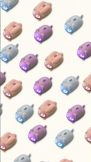 I tried dancing with a bunch of micropets #digital #cute #toys #micropets