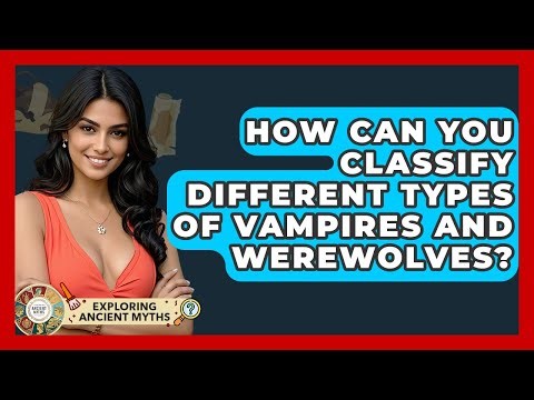 How Can You Classify Different Types Of Vampires And Werewolves? - Exploring Ancient Myths