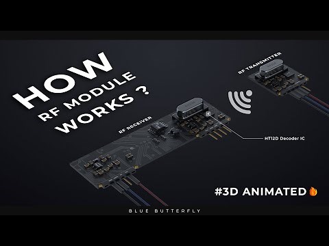 How RF Module works | 3D animated tutorial 🔥 | Remake