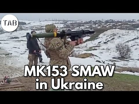 Mk153 SMAW Rocket Launchers In Ukraine