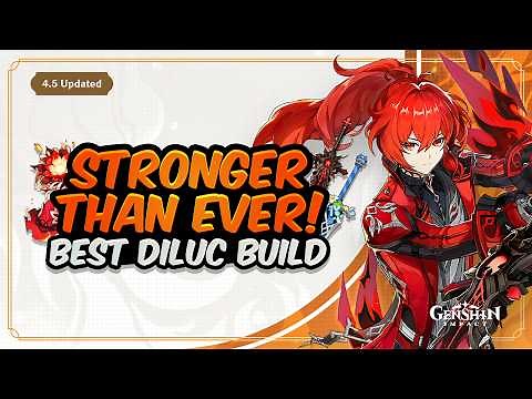 ULTIMATE DILUC GUIDE! Best Diluc Build - Artifacts, Weapons, Teams & Showcase | Genshin Impact
