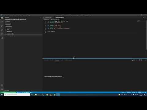 HOW TO: Run gnuplot through Visual Studio Code