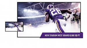 Daktronics to build 18 LED displays for new Vikings stadium