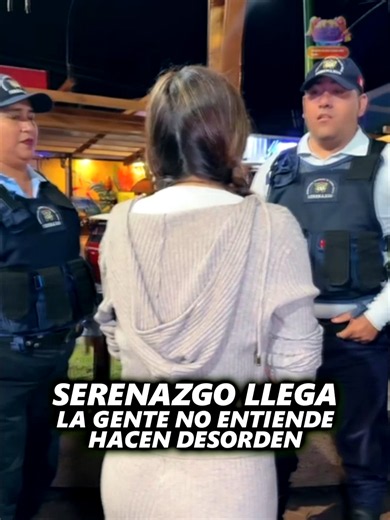 Serenazgo llega por desorden que ocasiona mucha gente