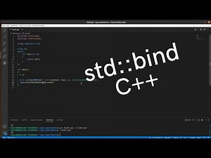What is std::bind in C++ ?