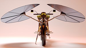 World’s first fully solar-powered autonomous motorcycle unveiled