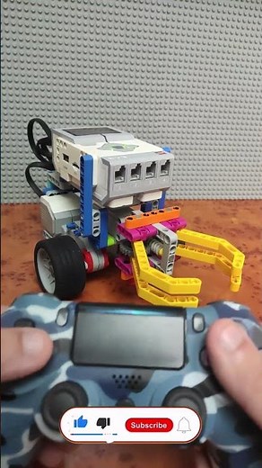 Controlling Lego Mindstorm EV3 using PS4 Wireless Controller #house_of_robots #lego #legorobotics