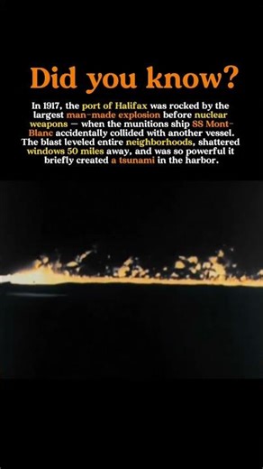 Before Nukes, This Was the Biggest Man-Made Blast in History