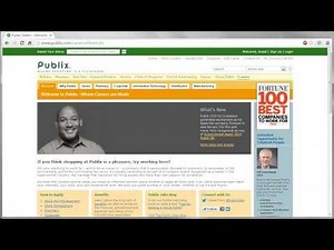 Publix Application Online