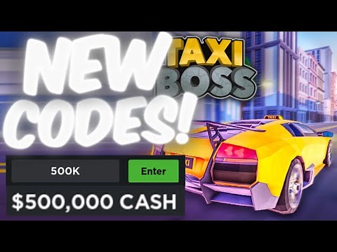 *NEW* ALL WORKING CODES FOR Taxi Boss IN JUNE 2023! ROBLOX Taxi Boss CODES